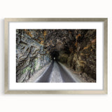 Textured art depicting abstract Kentucky scenery in muted earth tones, framed in silver, suitable for bedroom decor.