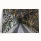 Black and white photo of Kentucky scenery on large stretched canvas, ideal for kitchen wall art or bedroom ambiance.