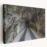 Panoramic Kentucky countryside landscape on large stretched canvas, with natural green and blue tones.