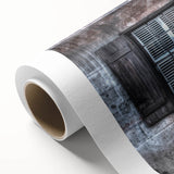 Art Deco style poster of New Orleans scenery in muted earth tones on rolled canvas, suitable as nursery wall art.