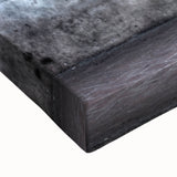 Black and white landscape art painting of New Orleans on stretched canvas, ideal for bedroom wall art.