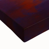 Black and white landscape painting of Maine scenery on stretched canvas, ideal for bedroom wall art.