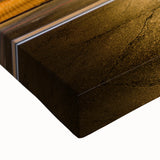 Black and white landscape art painting of Annapolis on stretched canvas, ideal for bedroom wall decor.