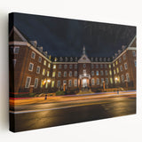 Large art print of Annapolis scenery on stretched canvas, featuring vivid blue and green tones, ideal for kitchen wall art.