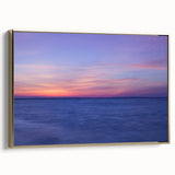 Framed canvas of a vintage-style Massachusetts Cape landscape in muted gold and black tones, ideal for bedroom wall art.