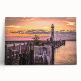 Black and white image of Michigan's Upper Peninsula on stretched canvas, suitable for kitchen wall art or bedroom decor.