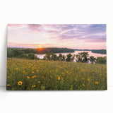 Black and white stretched canvas of Minnesota scenery, ideal for kitchen wall art or bedroom ambiance.