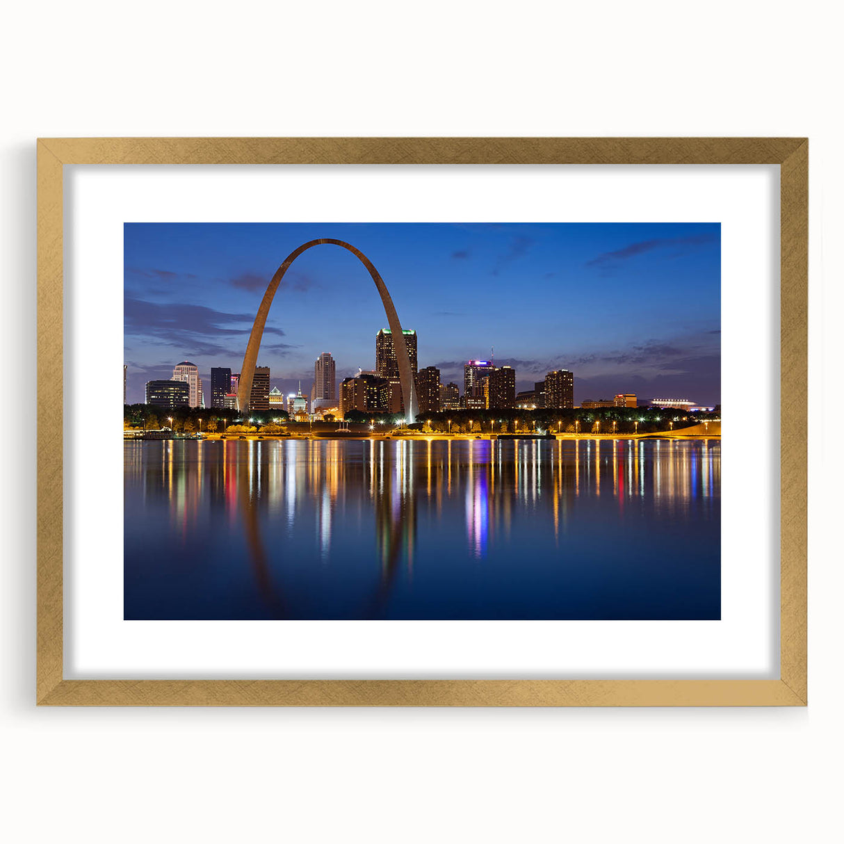 Abstract art print of St.