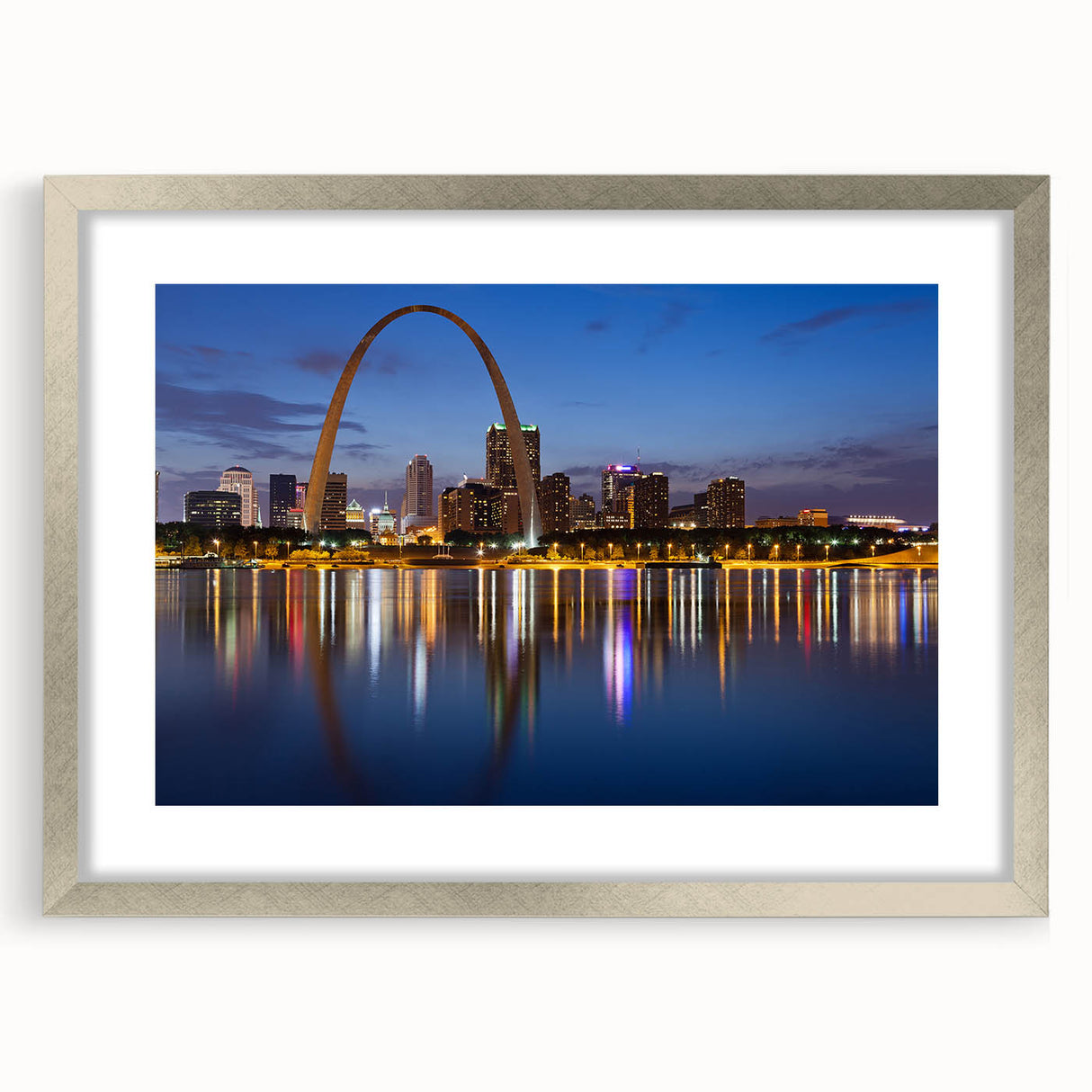 Textured art print of an abstract St.