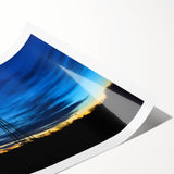 Extra large wall art of line art flowers in black and white, ideal for large living room decor.