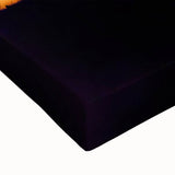 Large art featuring a black and white landscape painting of Nebraska scenery on stretched canvas.