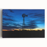 Black and white landscape of Nebraska on stretched canvas, ideal for kitchen wall art.