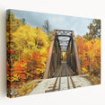 Scenic New Hampshire landscape on stretched canvas, with lush green tones, ideal for kitchen wall art.