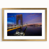 Extra large abstract art print of New Jersey scenery in gold frame, featuring textured elements and earthy tones.