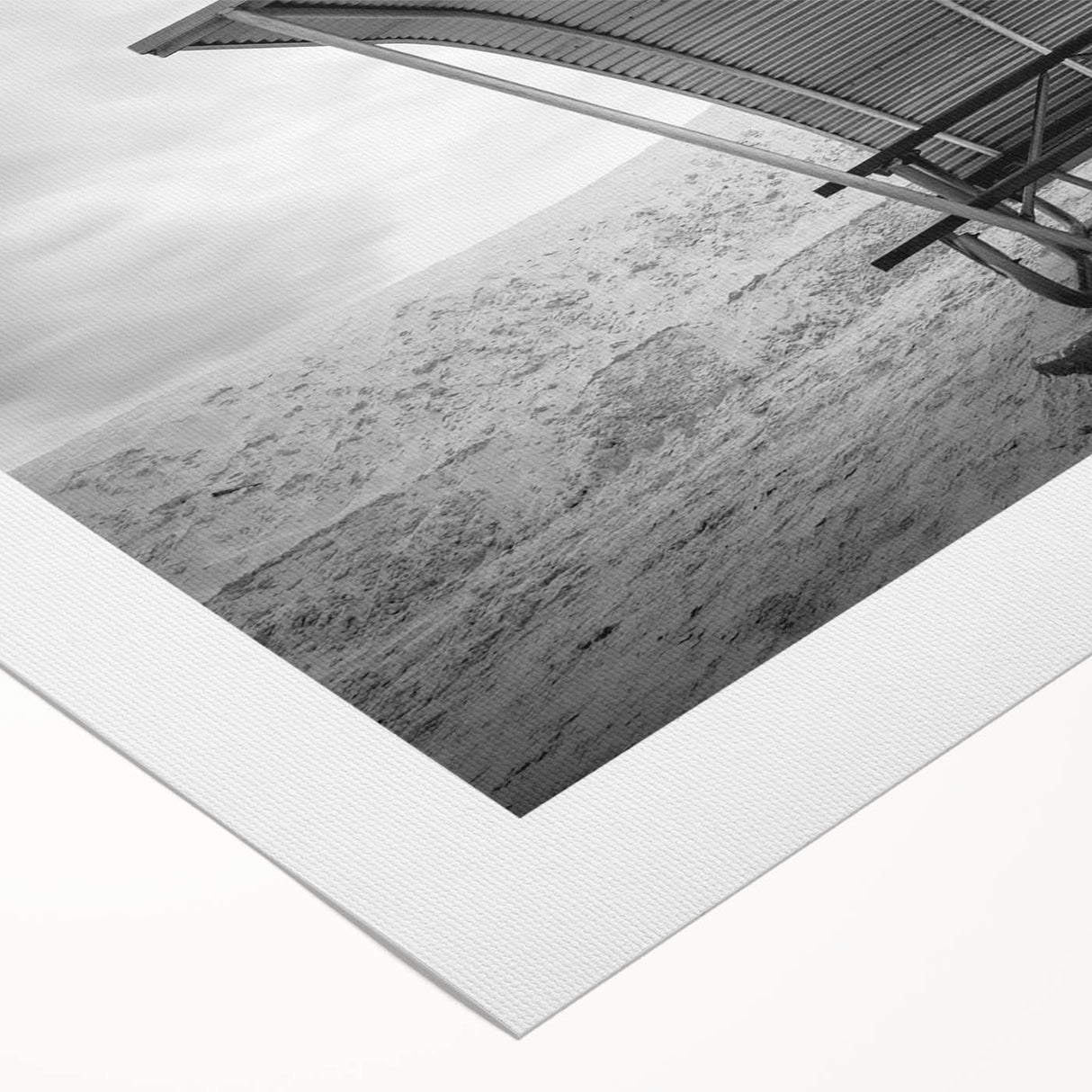 Art deco poster of White Sands, New Mexico in pastel hues on rolled canvas, suitable for dining room wall art.