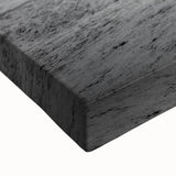 Black and white landscape art painting of White Sands, New Mexico on large stretched canvas, ideal for bedroom wall art.