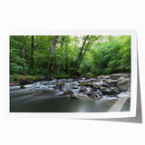 Rolled print featuring a serene Durham, North Carolina landscape in soft pastel colors, ideal for art wall dining room decor.