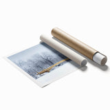 Extra large rolled print of Central Park with vibrant green tones, ideal for classy bathroom wall art.