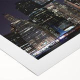 Art deco poster of the Statue of Liberty in muted blue tones on rolled canvas, suitable for dining room decor.