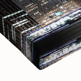 Black and white canvas of the Statue of Liberty, ideal for bedroom wall art.