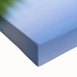 Black and white landscape art painting of a Pennsylvania scene on large stretched canvas, suitable for bedroom wall art.