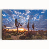 Large black and white stretched canvas featuring the Phoenix valley, ideal for kitchen wall art.