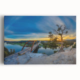 Black and white stretched canvas featuring a panoramic Austin skyline, ideal for kitchen wall art.