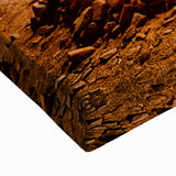 Large art of Canyonlands in black and white on stretched canvas, ideal for bedroom wall decor.