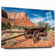 Acrylic print of Capitol Reef in Utah displaying a large abstract landscape in earthy tones.