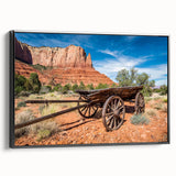 Black and white landscape art of Capitol Reef, Utah on framed canvas, suitable for bedroom decor.