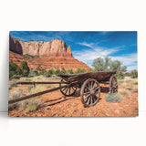 Black and white image of Capitol Reef, Utah on stretched canvas, ideal for kitchen wall art or bedroom decor.