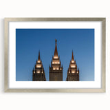 Textured abstract art print depicting Salt Lake City, in muted earth tones on a framed canvas, suitable for bedroom decor.
