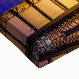 Black and white stretched canvas featuring a serene Virginia landscape, ideal for bedroom wall art.