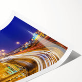 Extra large wall art featuring line art flowers in muted earth tones on rolled print, suitable for large living room decor.