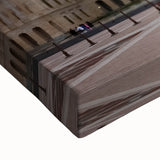 Black and white landscape art painting of the Washington DC Capitol on stretched canvas, ideal for bedroom wall art.