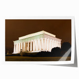 Extra large rolled print of Washington D.C.