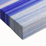 Large art of Mount Rainier in black and white on stretched canvas, suitable for bedroom wall decor.