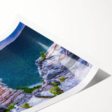 Extra large wall art featuring line art flowers in monochrome, rolled canvas ideal for large living room wall decor.