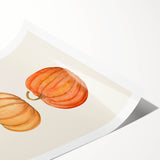 Extra large wall art featuring line art flowers in autumn hues on a rolled canvas, ideal for large living room decor.