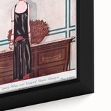 Vintage Vogue Cover Art - Elegant 1920s Fashion Illustration Print