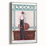 Vintage Vogue Cover Art - Elegant 1920s Fashion Illustration Print