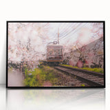 Large abstract wall art featuring a mid-century modernist design of stylized vehicles in black and gray tones.