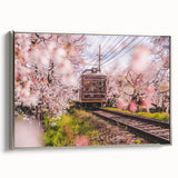 Framed canvas featuring vintage cars in colorful art style on a black background, ideal for a home office or study.