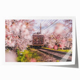 Extra large rolled print featuring a variety of vehicles in muted colors, suitable for art wall dining room.