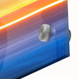 Sunset Motion Abstract Wall Art – Bold Modern Canvas Photography