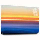 Sunset Motion Abstract Wall Art – Bold Modern Canvas Photography