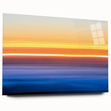 Sunset Motion Abstract Wall Art – Bold Modern Canvas Photography