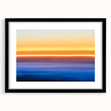 Sunset Motion Abstract Wall Art – Bold Modern Canvas Photography