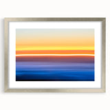 Sunset Motion Abstract Wall Art – Bold Modern Canvas Photography