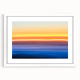 Sunset Motion Abstract Wall Art – Bold Modern Canvas Photography
